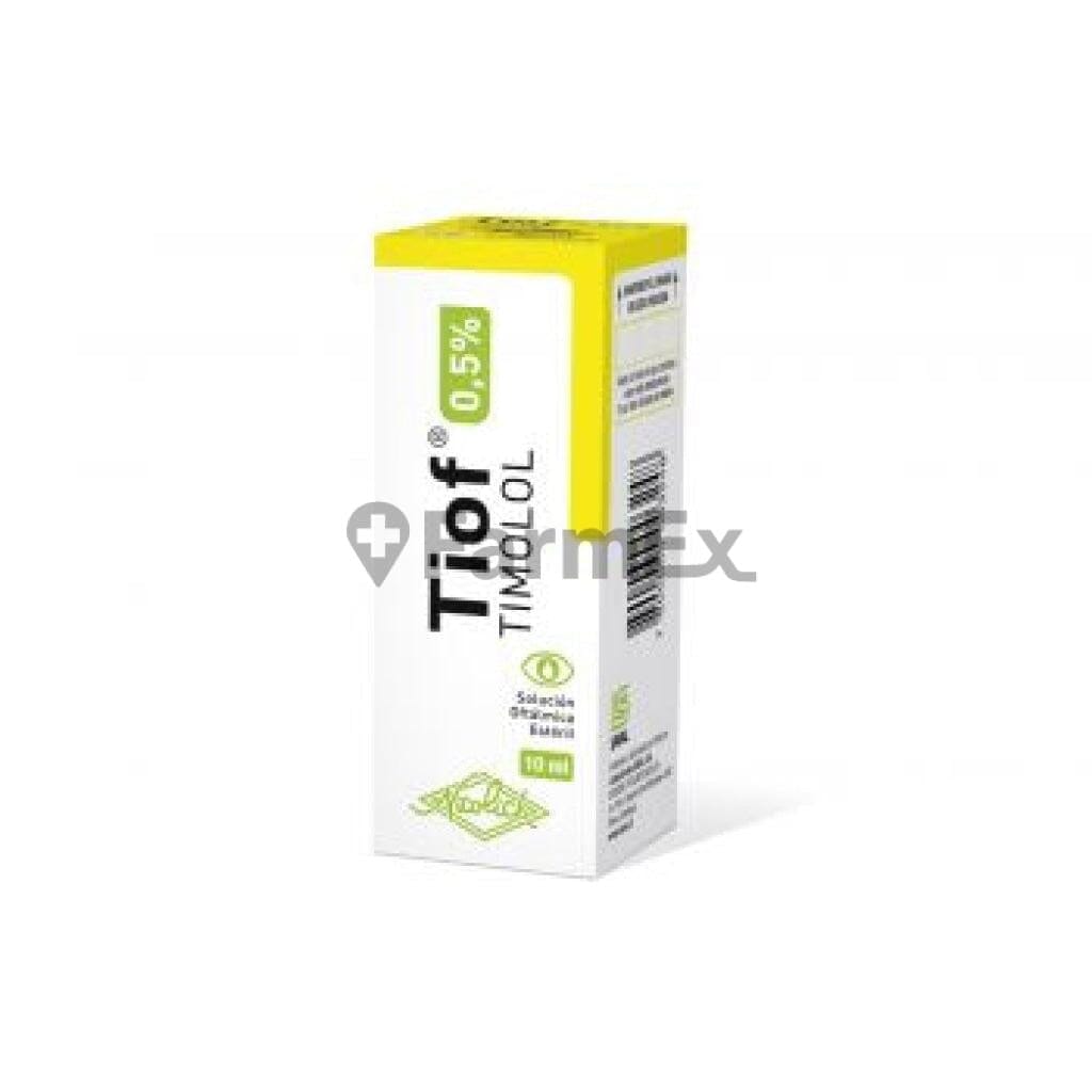 Tiof 0.5 % Solución Oftálmica x 10 mL Farmex-Fonasa-Persistente
